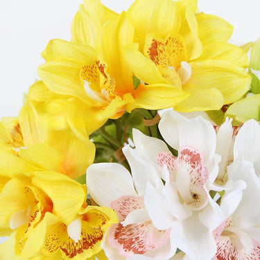 Silk Artificial Boat Orchid