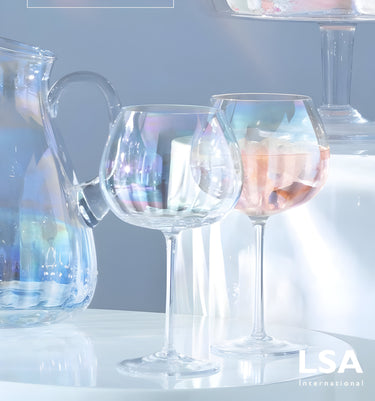 UK LSA Mother Of Pearl Wine Glasses