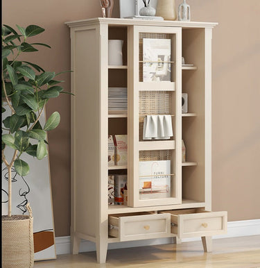 Ivy Rattan Storage Cabinet