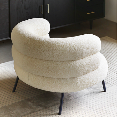 Italian Bouclé Chair
