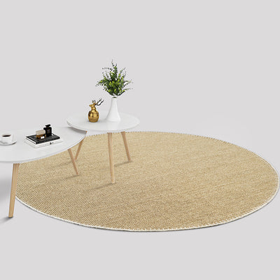 Round Sisal Rug - Natural Handwoven Jute Carpet – LaFloria Home Décor