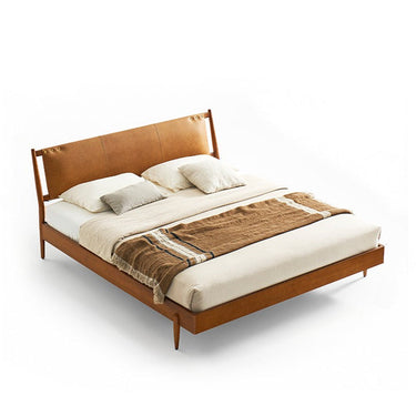 Asiades Leather Bed Frame
