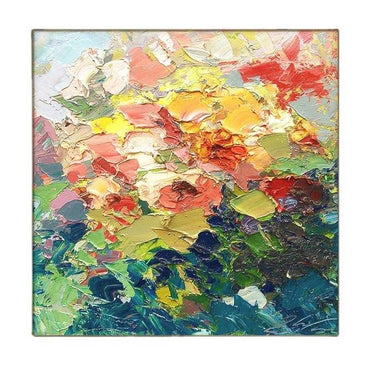 Monet Garden - Impasto Painting