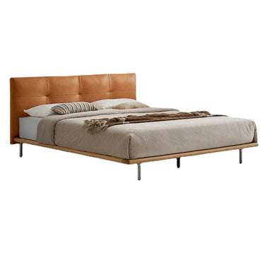Todd Leather Bed Frame