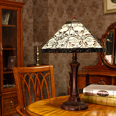 Barocco Stained Glass Lamp