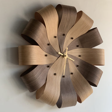 Walnut Wood Clock