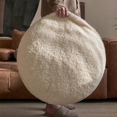 Bouclé Pouffe