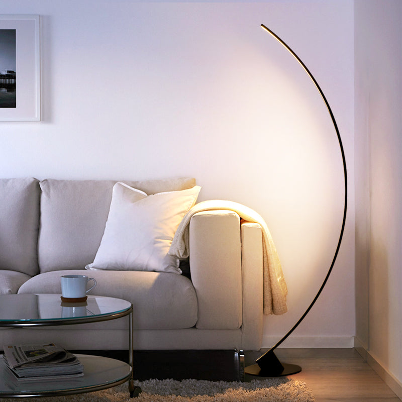 Crescent on sale floor lamp