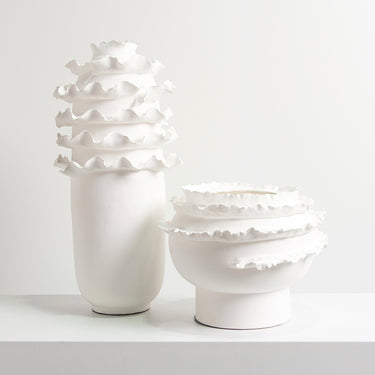 Ruffle Vase