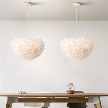 Feather Pendant Light - 3 Light Temperature