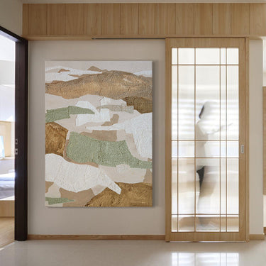 Wabisabi Textured Painting