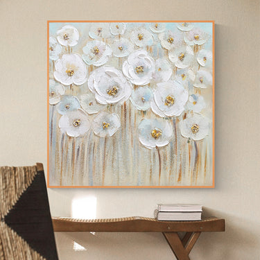 Blanc Pavot - Impasto Painting