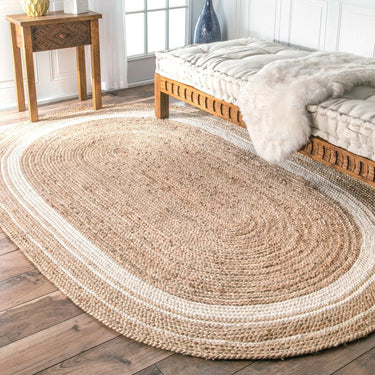 Oval Jute Mat
