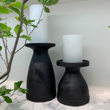 Charcoal Candle Holder