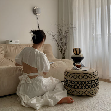 Jute Bean Bag