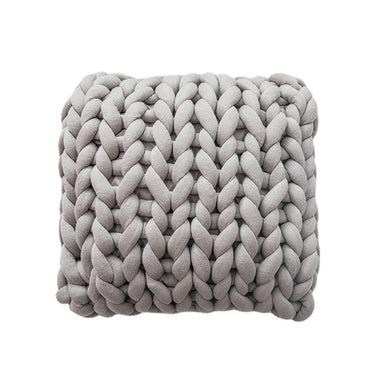 Seamless Knitted Cushion