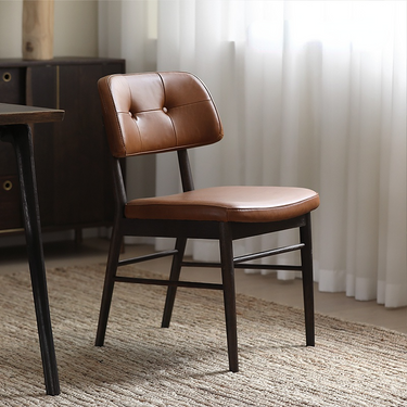Square Roots Leather Chair
