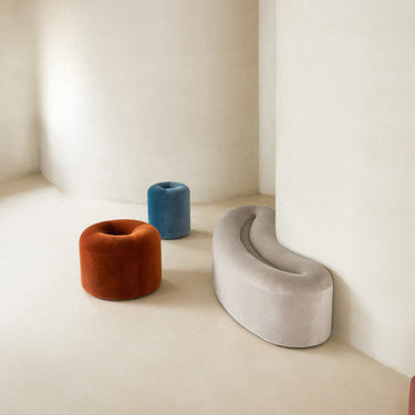 Cirqué Velvet Bench