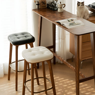 Walnut Bar Stool