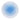 Round blue and white gradient decorative rug with subtle LaFloria branding around edge