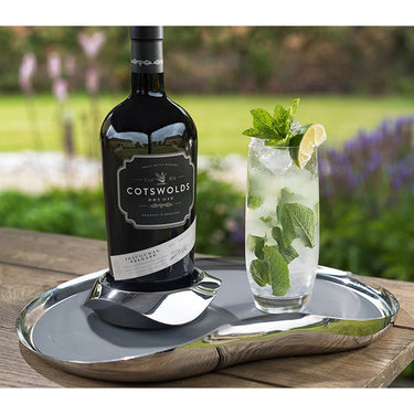 UK Robert Welch Drift Serving Tray & Wine Coaster