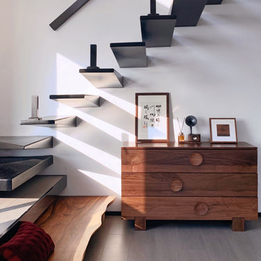 Walnut Chest Of Drawer